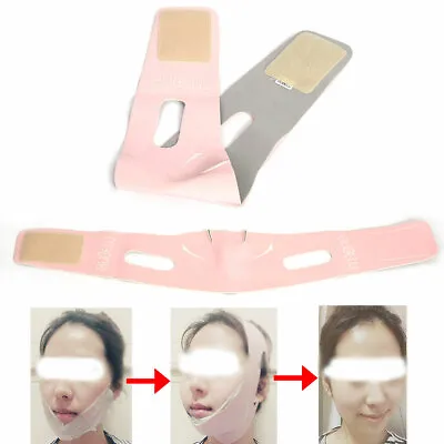 $9.50 • Buy Rubelli Beauty V-Line Face Chin Neck Balancing Lift Up Belt 1pcs Or 2pcs (bulk)