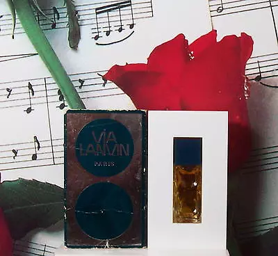 Via Lanvin Perfume Splash Micro Mini 0.125 FL. OZ. Vintage • $59.99