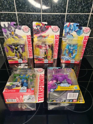 £54.95 • Buy Transformers Figures Bundle Skywarp-Windblade-blurr-Blastwave-Shockwave