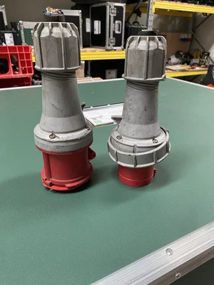 £30 • Buy 63 Amp 3 Phase 4P+E PCE Plug And Socket Connectors