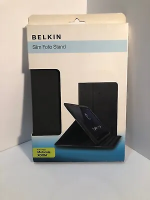 Belkin Slim Folio Stand Case For Motorola XOOM. Full Protection. • $10.82