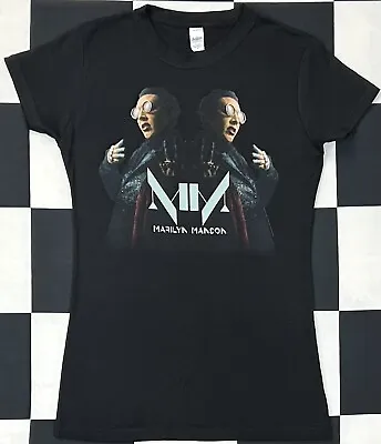 NWT Officially Licensed Marilyn Manson Hell Not Hallelujah Tour Juniors Top (S) • $19.99