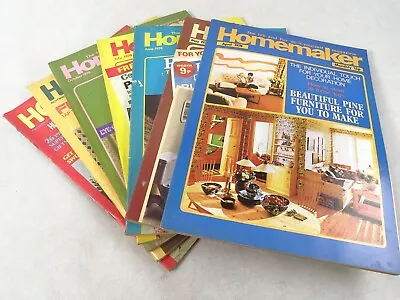 7 X Vintage Homemaker Magazine. 1974 • £7.99