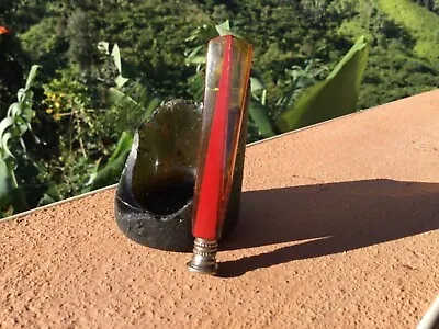 Vintage Bakelite And Lucite Custom Tobacco Pipe Tamper 1950s Solingen Germany • $24.50