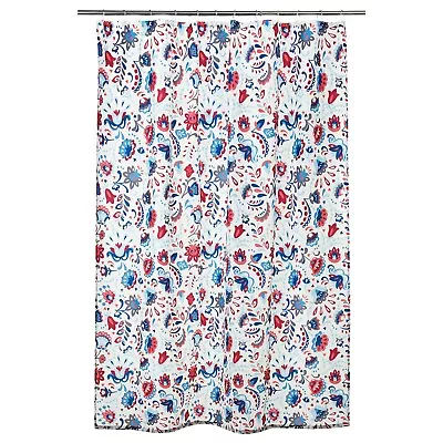 Ikea Kratten Recycled Shower Curtain 180 X 180cm 704.436.69  NEW • £6