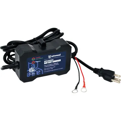 Attwood Marine Battery Charger 11900-4 - Efficient Maintenance For Boats • $40.52