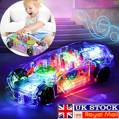 £11.89 • Buy Xmas Gift LED Light Music Cool Car 2 3 4 5 6 7 8 Year Old Age For Boys Kids Toys