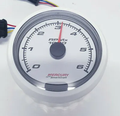 Mercury Mercruiser Smartcraft RPM Tachometer Gauge Outboard Engine System Link  • $115.23