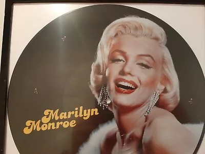 78rpm: MARILYN MONROE The Legend Lives On Framed Picture Disc - 1984 NM • $62.17