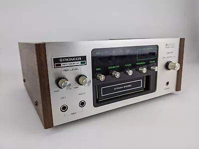 Vintage Pioneer H-R100 Dolby 8 Track Player And Recorder WORKS PARTIAL TEST • $314.99