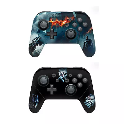 Official The Dark Knight Key Art Vinyl Skin For Nintendo Switch Pro Controller • $27.45