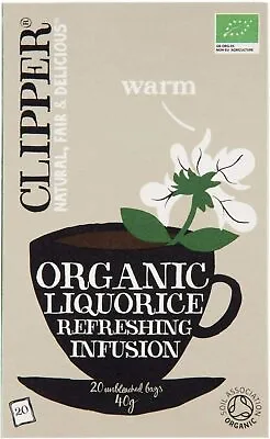 Clipper Organic Liquorice Tea 20 Bags • £7.79