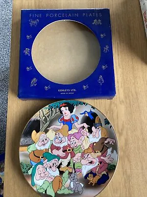 Kenleys Disney Plates Snowwhite And The Seven Dwarfs • £15