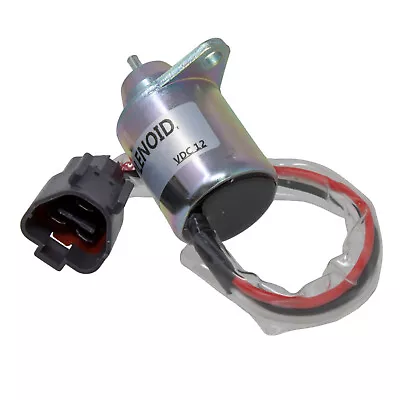 119233-77932 Fuel Shutoff Solenoid Yanmar Daewoo Hyundai Komatsu Compatible • $21.49