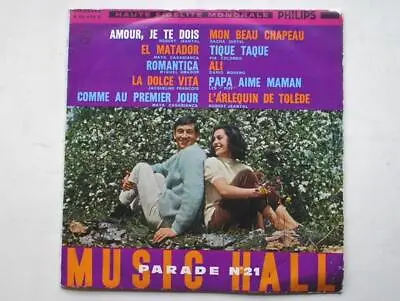 Various Music Hall Parade No 21 10 LP Philips B76494R EX/VG 1960 10 Inch LP Fre • £19.45