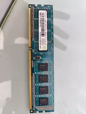 RAMAXEL 4GB PC RAM MEMORY 1600Mhz PC3L-12800U RMR5030EF68F9W-1600 • £0.99