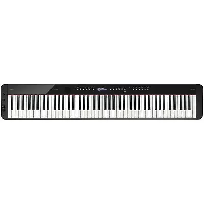 Casio PX-S3100BK Slim 88 Weighted Key Digital Piano Black W/ AC Adapter Music • $879