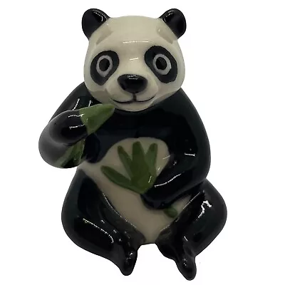 Hagen Renaker Panda Bear Figurine Panda Eating Bamboo #2017 • $19.95