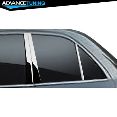 Fits 94-00 Benz C-Class W202 Mirror Finish Stainless Steel Door Pillar Post 6PCS • $52.99