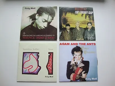 DAILY MAIL CDs - HEAVEN 17 - ADAM ANT - SPANDAU BALLET - TERENCE TRENT D'ARBY • £2.99