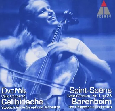 Jaqueline Du Pre - Dvorak & Saint-Saens: Cello Concertos (CD) - Free UK P&P • £9.35