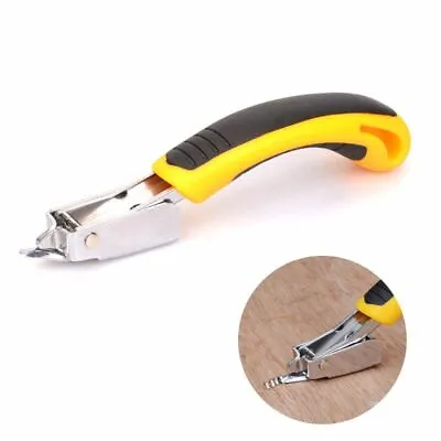  Heavy Duty Staple Remover Lifter Upholstery Tack Remover Grip Handle Office Use • £6.99