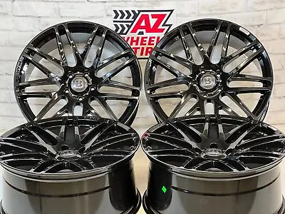 22  Inch Wheels Fit Mercedes G Class G Wagon Bentley Brabus Gloss Black 5x130 • $1746.80