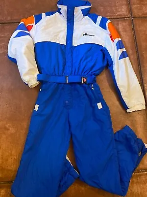 Vintage Ellesse 80s 90s Ski Suit Vibrant Retro Colors • $65