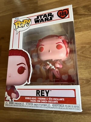 £14 • Buy Funko Pop! Star Wars: Rey #588 Vinyl Figure Valentines Day 2023 Edition New Pop!
