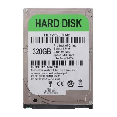 320GB Sata 2.5  Hard Drive - Laptop XBox PS3 PS4 Upgrade • £5.99