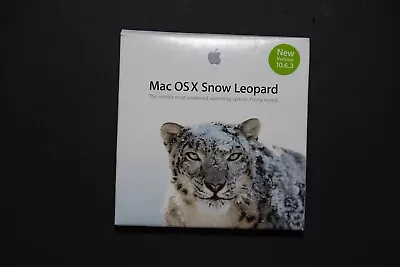 Mac OS X Snow Leopard 10.6.3 • $36