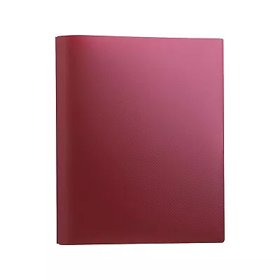 Staples 2-Pocket Presentation Folder Burgundy (21611-CC/20649) 654256 • $8.47