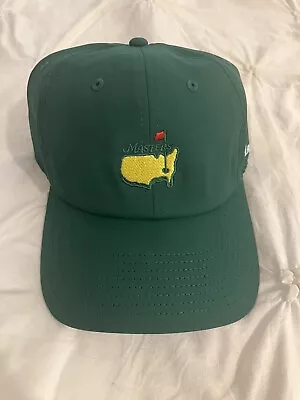 2024 MASTERS (GREEN) PERFORMANCE STRUCTURED Logo Golf Hat From AUGUSTA NATIONAL • $48