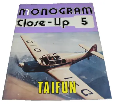 Taifun Monogram Close-Up 5 WWII WW2 Airplane History Fighter Luftwaffe German • $24.99