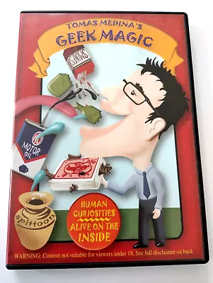 GEEK MAGIC By Thomas Medina - Bizarre Freaky Magic Trick DVD • £9.99