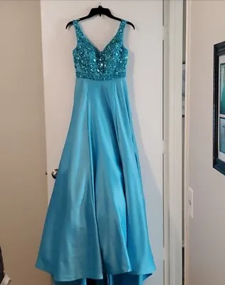 Turquoise Pageant Dress • $265