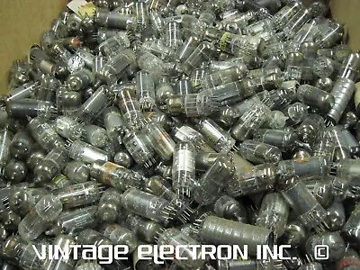 Lot (15) RANDOM 7 & 9 PIN VACUUM TUBES - Radio/Ham/TV (Grab Bag Arts/Crafts) • $15.45