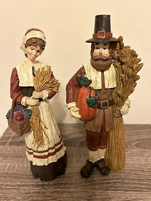 Midwest Of Cannon Falls Thanksgiving Harvest Pilgrim Couple • $45