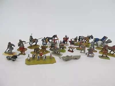 Painted Toy Soldiers Lead Metal Medieval Knights Wargaming Miniatures Or RPG • $24.99