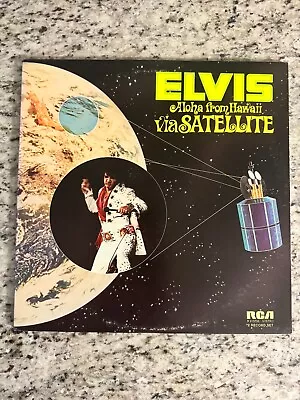 Elvis Presley - Aloha From Hawaii Vinyl LP RCA Records 1972 MONO/NM- • $19.99
