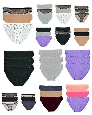 Victoria's Secret Cotton Bikini Panties 3 Pack Bundle Lot S M Lg XL • $22.80