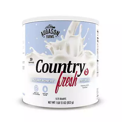 Augason Farms 100% Real Instant Nonfat Dry Milk 1 Lb 13 Oz • $14.23