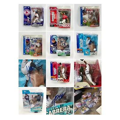 McFarlane Sports MLB NFL NHL NBA Cooperstown Variant Signed Chase Retro New HOF • $64.44