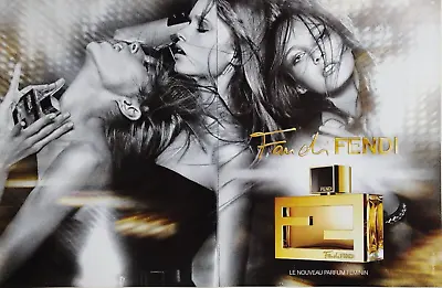 FENDI Vintage Print Ad !!   Fandi Perfume For Women   • $7.50