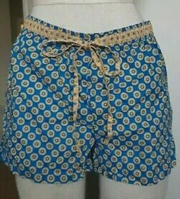 VERA BRADLEY Riviera Blue Extra Small Pajama Shorts NEW Womens Sz XS Retd HTF  • $19.90