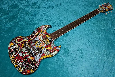 !!!!! Custom Painted Gibson SG USA Guitar Vintage Design • $2999