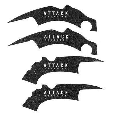 Attack Graphics Frame Grip Tape Black Fits HONDA CRF450R 2005-2008 1851940051 • $24.78