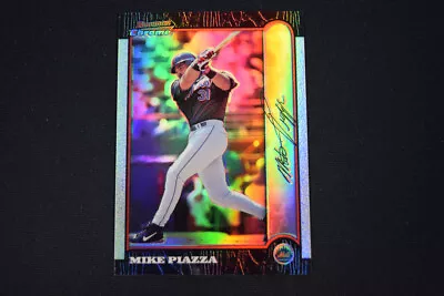 Mike Piazza 1999 Bowman Chrome #250 Refractor Parallel New York Mets • $19.99