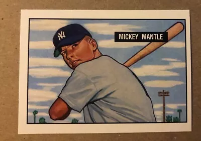 1996 Topps Mantle Redemption #1 Mickey Mantle 1951 Bowman New York Yankees • $37.99