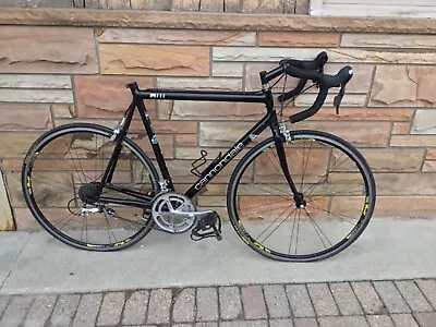 VINTAGE CANNONDALE  R400 BLACK  Racing Road Bike FOR PARTS OR REPAIR Lot-AAA • $479.20